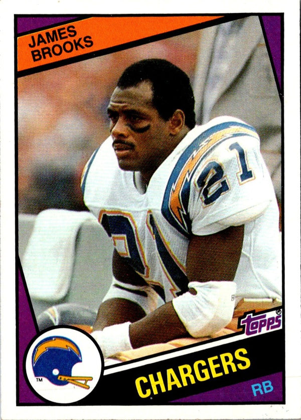 1984 Topps James Brooks #176