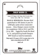2012 Topps Magic Philip Rivers