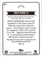 2012 Topps Magic Philip Rivers #81