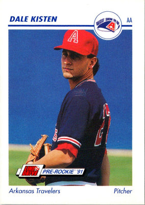 1991 Line Drive AA Dale Kisten #36