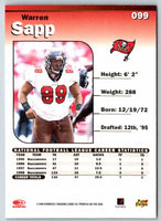 1999 Donruss Elite Warren Sapp #099