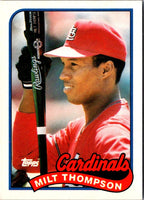 1989 Topps Traded Milt Thompson #118T