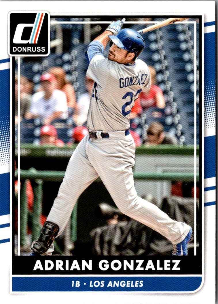 2016 Donruss Adrian Gonzalez