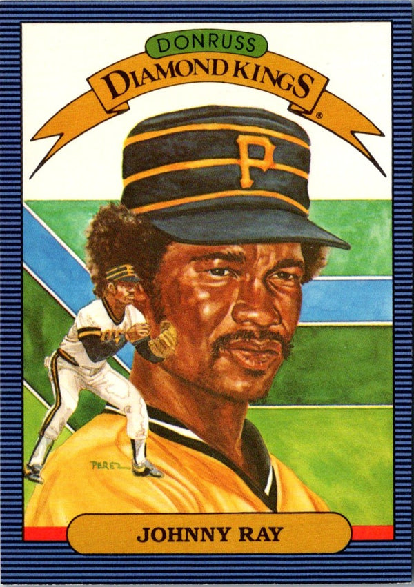 1986 Donruss Super Diamond Kings Johnny Ray #19