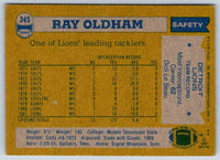 1982 Topps Ray Oldham #345