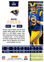 2016 Score Nick Foles #292