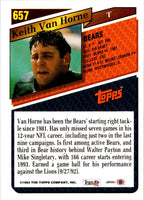 1993 Topps Keith Van Horne #657