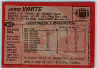 1983 Topps Jeris White #201