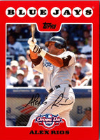 2008 Topps Opening Day Alex Rios #37