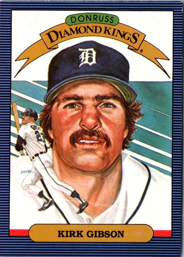 1986 Donruss Super Diamond Kings Kirk Gibson #1