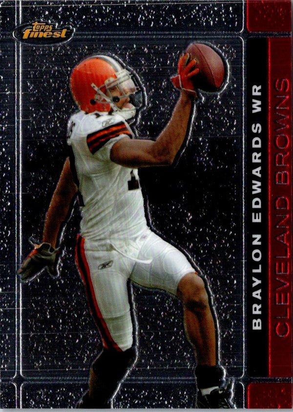 2007 Finest Braylon Edwards #72