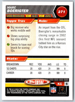 2003 Topps Total Marc Boerigter #271
