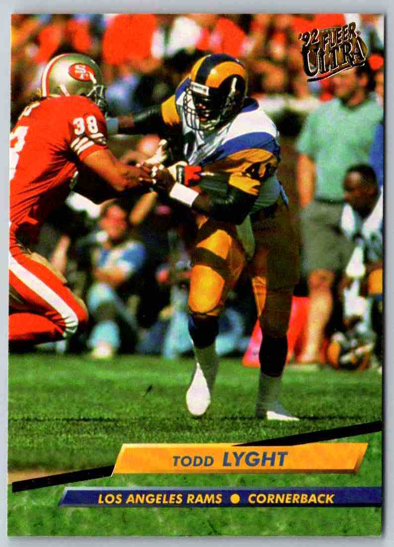 1991 Fleer Ultra Todd Lyght