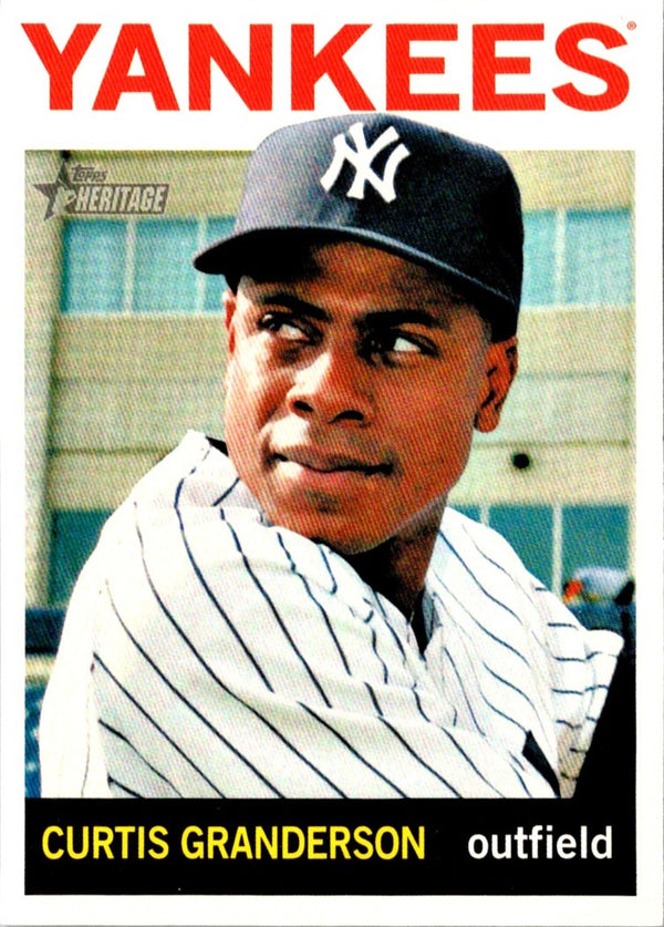 2013 Topps Heritage Curtis Granderson #50