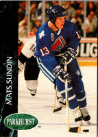 1992 Parkhurst Mats Sundin #148