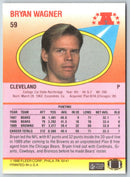 1990 Fleer Bryan Wagner