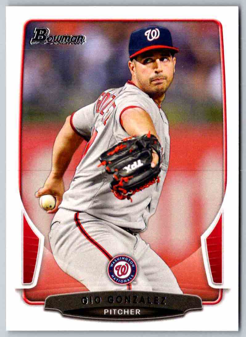 2013 Bowman Gio Gonzalez