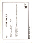 1987 ProCards Ken Bolek