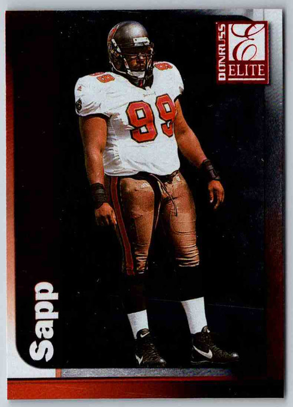 1999 Donruss Elite Warren Sapp #099