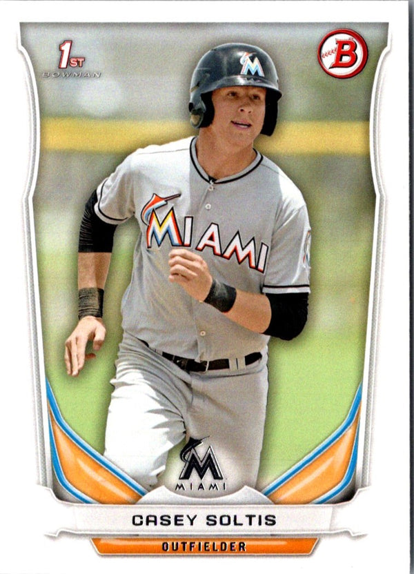 2014 Bowman Draft Picks & Prospects Casey Soltis #DP110