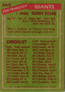 1985 Topps Danny Ozark