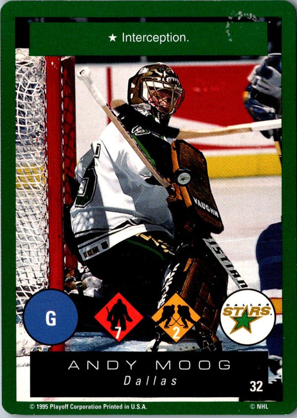 1995 Playoff One on Challenge Andy Moog #32