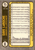 1981 Fleer Dave LaRoche #285
