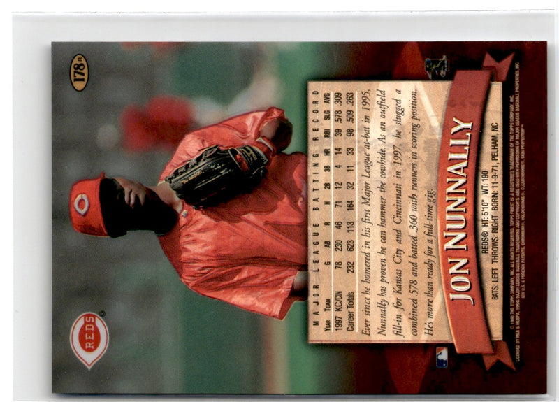 1998 Finest Refractors Jon Nunnally