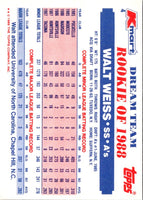 1989 Topps Kmart Dream Team Walt Weiss #4