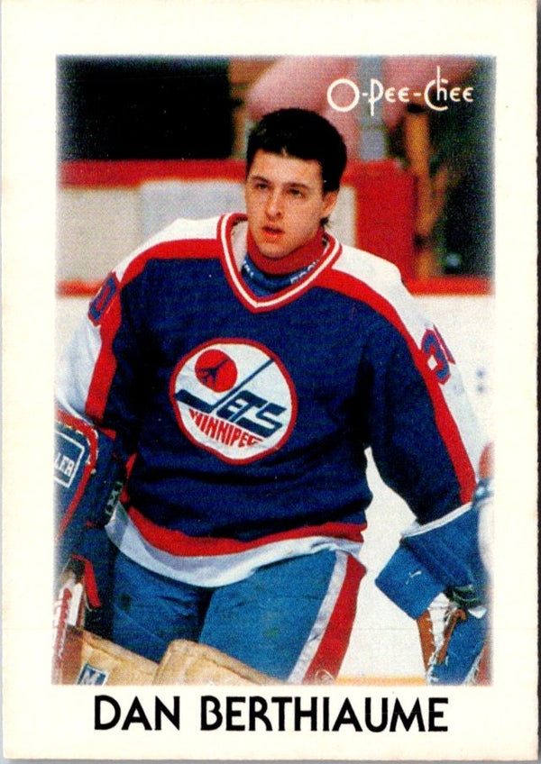 1987 O-Pee-Chee Minis Daniel Berthiaume #3