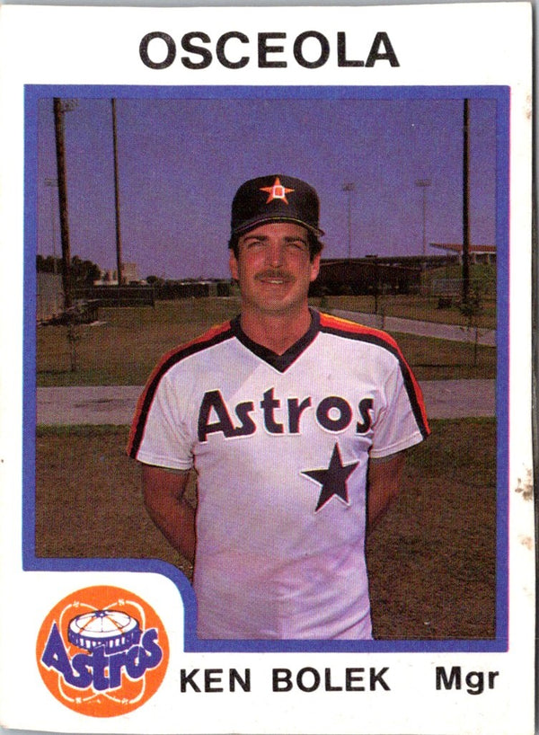 1987 ProCards Ken Bolek #957