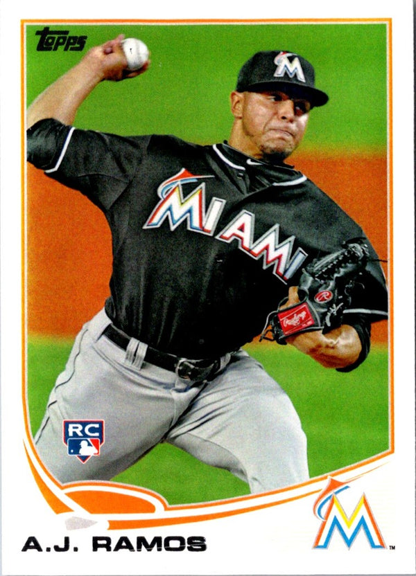 2013 Topps A.J. Ramos #175 Rookie