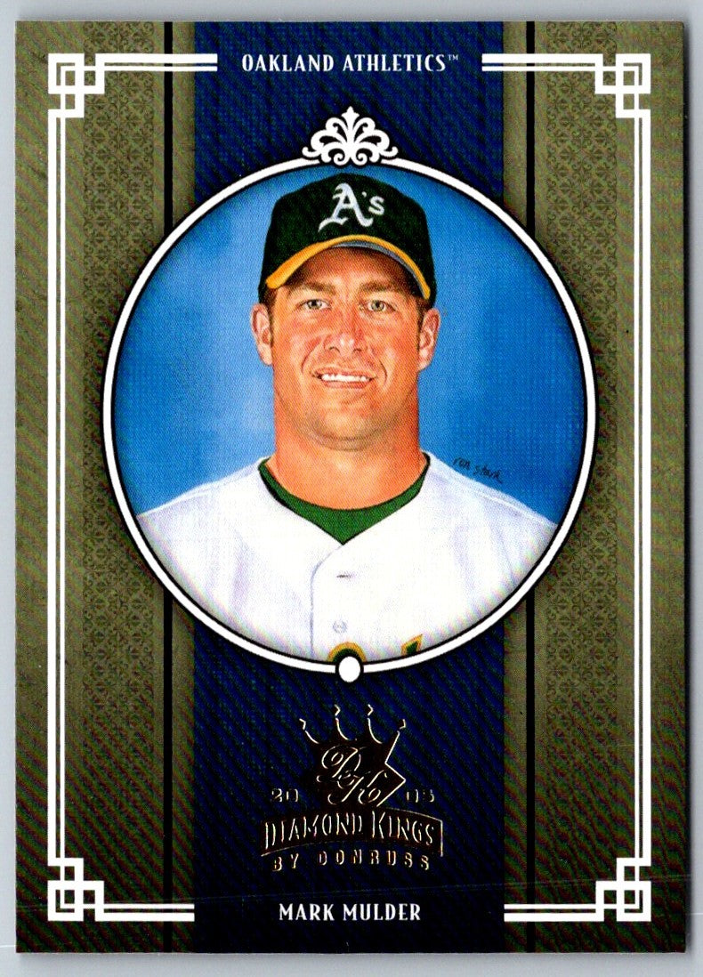 2005 Donruss Diamond Kings Mark Mulder