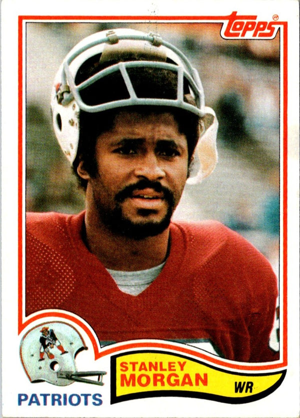 1982 Topps Stanley Morgan #156