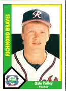 1990 CMC Richmond Braves Dale Polley