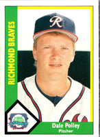 1990 CMC Richmond Braves Dale Polley #3