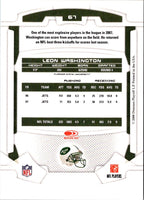 2008 Leaf Rookies & Stars Leon Washington #67