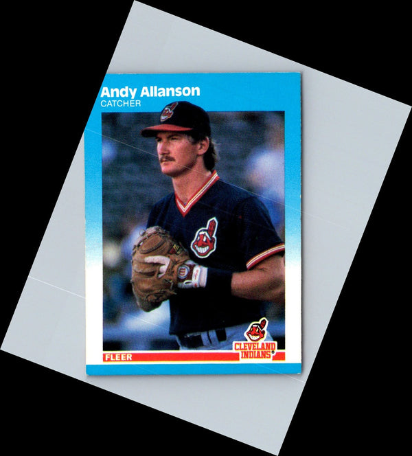 1986 Fleer Andy Allanson #U-2