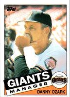 1985 Topps Danny Ozark #365