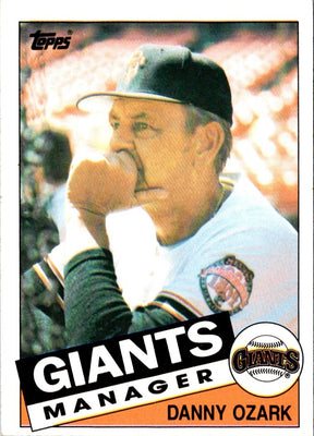 1985 Topps Danny Ozark #365