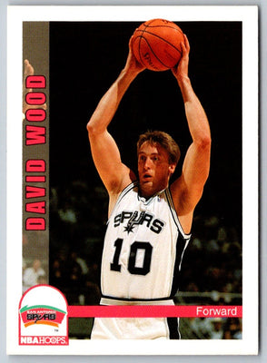 1992 Hoops David Wood #469