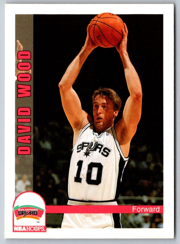 1992 Hoops David Wood #469