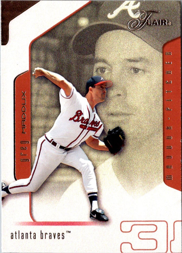 2002 Flair Collection Greg Maddux #8