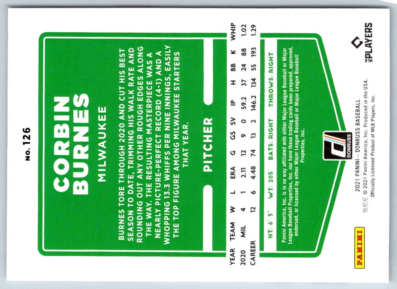 2020 Donruss Classics Autographs Patrick Corbin