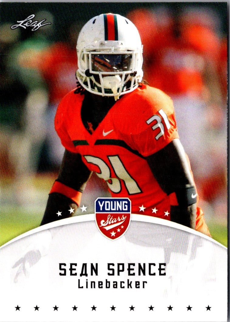 2012 Leaf Young Stars Sean Spence