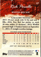 2017 Topps Gallery Rick Porcello #127