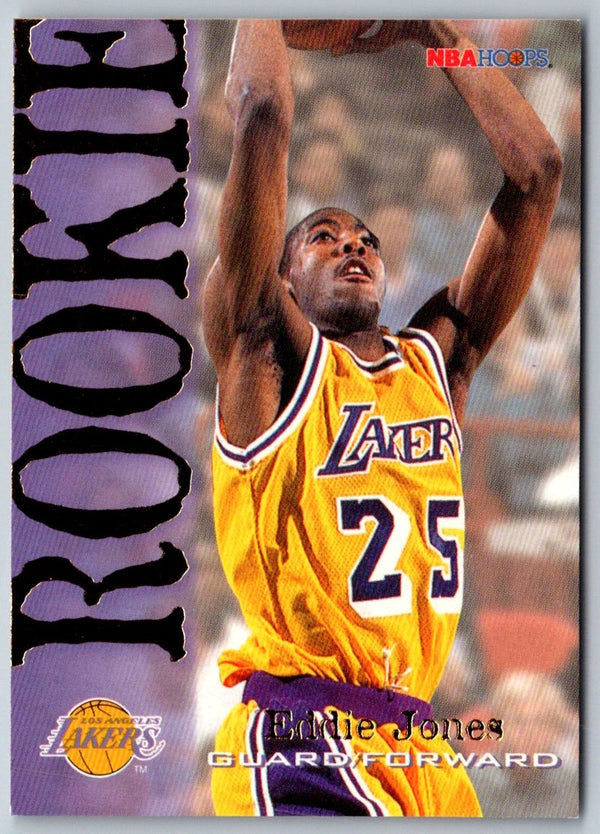 1994 Hoops Eddie Jones #339 Rookie