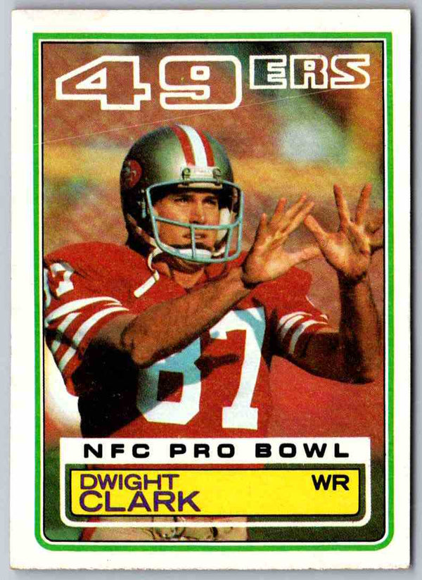 1983 Topps Dwight Clark #164