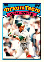 1989 Topps Kmart Dream Team Walt Weiss #4