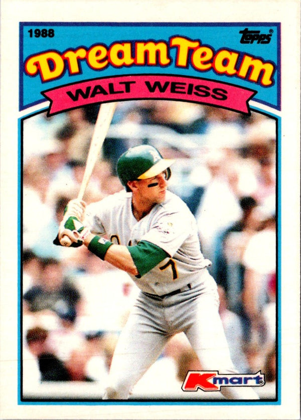 1989 Topps Kmart Dream Team Walt Weiss #4